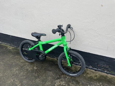 Forme Cubley 14" Kids Bike - Green – GRADE B for sale in Yorkshire and The Humber by Club Bikes on SHIFTA marketplace. Top quality second-hand bikes online.