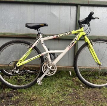 Alpinestar al-mega Retro 90's MTB - Dx 26” wheel - Deore Dx groupset