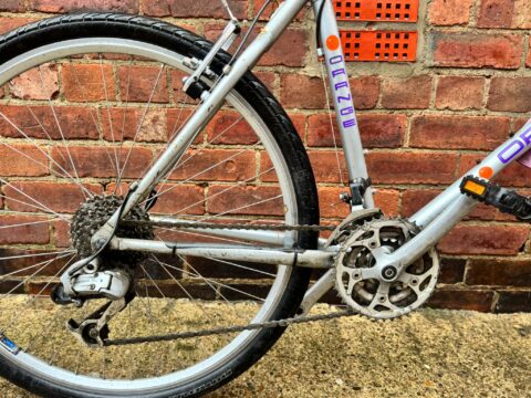 Orange Prestige | 90's MTB | Needs TLC but rides for sale in York, North Yorkshire by Recycle York on SHIFTA marketplace. Top quality second-hand bikes online.