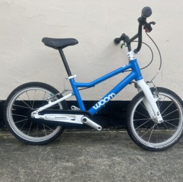 Woom 3 16" Kids Bike - Blue – GRADE B