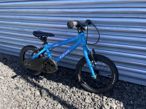 Forme Cubley 14" Kids Bike - Blue – GRADE B for sale in Yorkshire and The Humber by Club Bikes on SHIFTA marketplace. Top quality second-hand bikes online.