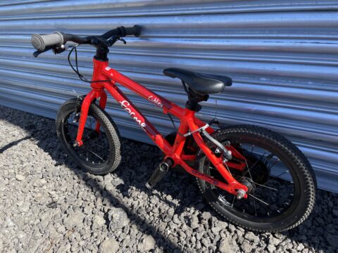 Forme Cubley 14" Kids Bike - Red – GRADE C for sale in Yorkshire and The Humber by Club Bikes on SHIFTA marketplace. Top quality second-hand bikes online.