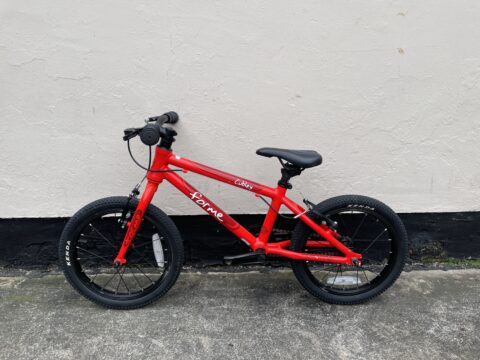 Forme Cubley 16" Kids Bike Red– Grade B for sale in Yorkshire and The Humber by Club Bikes on SHIFTA marketplace. Top quality second-hand bikes online.