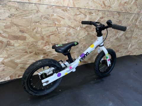 Frog Tadpole Plus Balance Bike - Blue Union Jack - GRADE C for sale in Yorkshire and The Humber by Club Bikes on SHIFTA marketplace. Top quality second-hand bikes online.