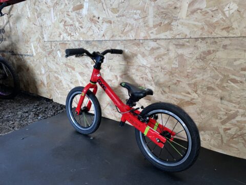 Frog Tadpole Plus Balance Bike - Red - Grade B for sale in Yorkshire and The Humber by Club Bikes on SHIFTA marketplace. Top quality second-hand bikes online.