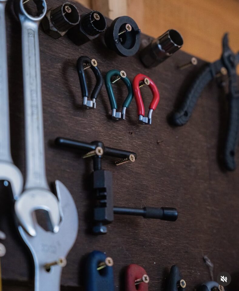 HEP Bikes workshop in Watford repairing and restoring bicycles – local bike mechanic Hertfordshire