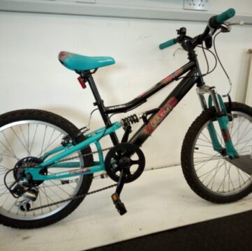 Apollo Charm Kids' Girl's Mountain Bike, Black