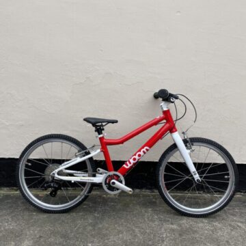 Woom 4 20" Kids Bike - Red - GRADE B