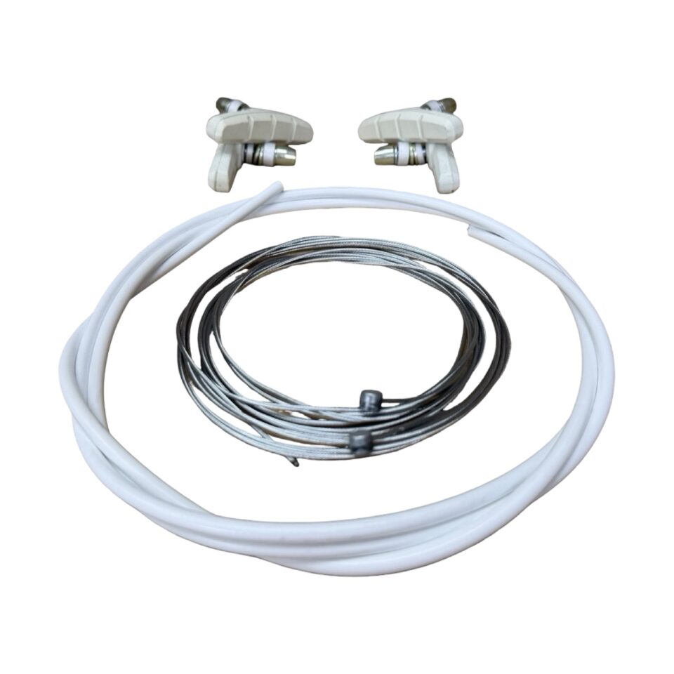 White V-Brake Brake Refresher Kit with pads, cables, and housing