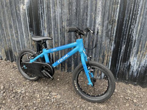 Forme Cubley 14" Kids Bike - Blue – GRADE B for sale in Yorkshire and The Humber by Club Bikes on SHIFTA marketplace. Top quality second-hand bikes online.
