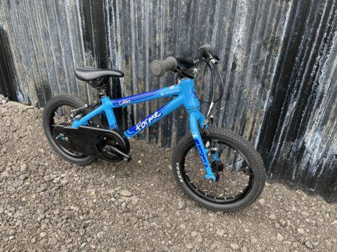 Forme Cubley 14" Kids Bike - Blue – GRADE B for sale in Yorkshire and The Humber by Club Bikes on SHIFTA marketplace. Top quality second-hand bikes online.