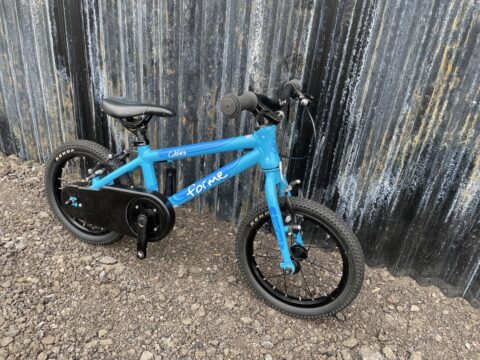 Forme Cubley 14" Kids Bike - Blue – GRADE B for sale in Yorkshire and The Humber by Club Bikes on SHIFTA marketplace. Top quality second-hand bikes online.