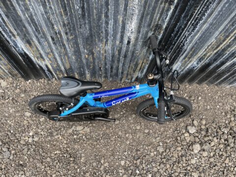 Forme Cubley 14" Kids Bike - Blue – GRADE B for sale in Yorkshire and The Humber by Club Bikes on SHIFTA marketplace. Top quality second-hand bikes online.