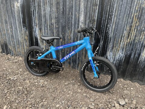 Forme Cubley 14" Kids Bike - Blue – GRADE B for sale in Yorkshire and The Humber by Club Bikes on SHIFTA marketplace. Top quality second-hand bikes online.