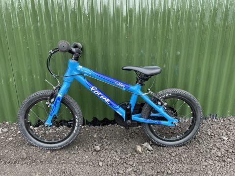 Forme Cubley 14" Kids Bike - Blue – GRADE B for sale in Yorkshire and The Humber by Club Bikes on SHIFTA marketplace. Top quality second-hand bikes online.