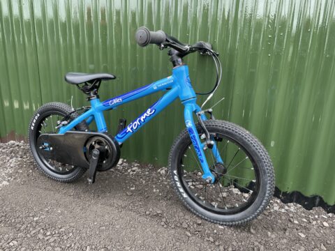 Forme Cubley 14" Kids Bike - Blue – GRADE B for sale in Yorkshire and The Humber by Club Bikes on SHIFTA marketplace. Top quality second-hand bikes online.