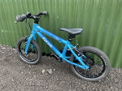 Forme Cubley 14" Kids Bike - Blue – GRADE B for sale in Yorkshire and The Humber by Club Bikes on SHIFTA marketplace. Top quality second-hand bikes online.