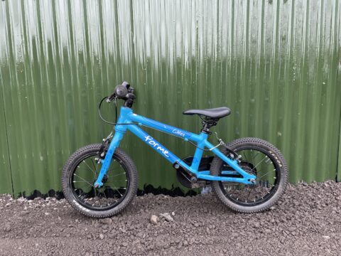 Forme Cubley 14" Kids Bike - Blue – GRADE B for sale in Yorkshire and The Humber by Club Bikes on SHIFTA marketplace. Top quality second-hand bikes online.