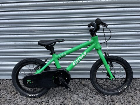 Forme Cubley 14" Kids Bike - Green – GRADE C for sale in Yorkshire and The Humber by Club Bikes on SHIFTA marketplace. Top quality second-hand bikes online.