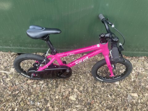 Forme Cubley 14" Kids Bike - Pink – GRADE B for sale in Yorkshire and The Humber by Club Bikes on SHIFTA marketplace. Top quality second-hand bikes online.