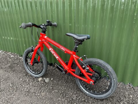 Forme Cubley 14" Kids Bike - Red – GRADE C for sale in Yorkshire and The Humber by Club Bikes on SHIFTA marketplace. Top quality second-hand bikes online.