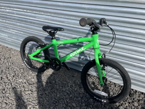 Forme Cubley 16" Kids Bike - Green – Grade B for sale in Yorkshire and The Humber by Club Bikes on SHIFTA marketplace. Top quality second-hand bikes online.