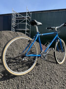 Merlin 80s retro MTB chromo frame, STX groupset for sale in York, North Yorkshire by Recycle York on SHIFTA marketplace. Top quality second-hand bikes online.