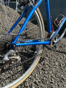 Merlin 80s retro MTB chromo frame, STX groupset for sale in York, North Yorkshire by Recycle York on SHIFTA marketplace. Top quality second-hand bikes online.