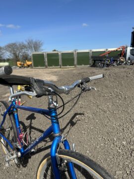 Merlin 80s retro MTB chromo frame, STX groupset for sale in York, North Yorkshire by Recycle York on SHIFTA marketplace. Top quality second-hand bikes online.