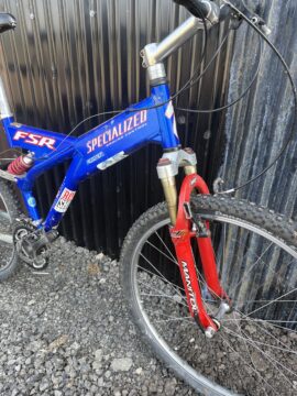 Specialized FSR - Retro - we can service for you! for sale in York, North Yorkshire by Recycle York on SHIFTA marketplace. Top quality second-hand bikes online.