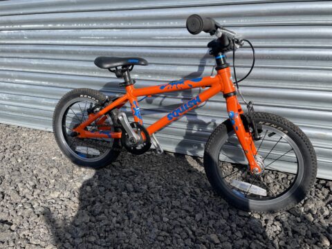 Squish Kids 14 Bike - Orange – Grade B for sale in Yorkshire and The Humber by Club Bikes on SHIFTA marketplace. Top quality second-hand bikes online.