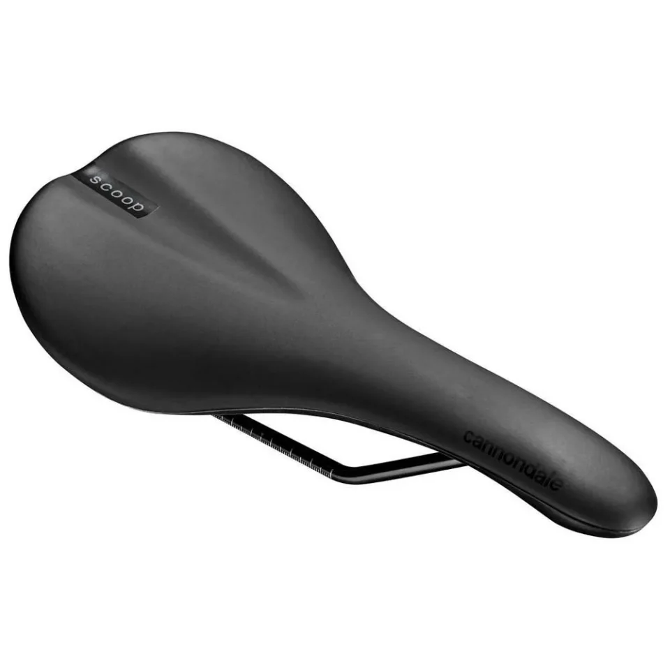 Cannondale Scoop Saddle Steel Radius 142mm bike saddle with steel rails