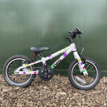 Frog 40 Kids Bike – White/Spotty – Grade A