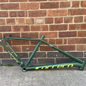 Carrera Vengeance Aluminium MTB frame - Green 18" 27.5" wheels
