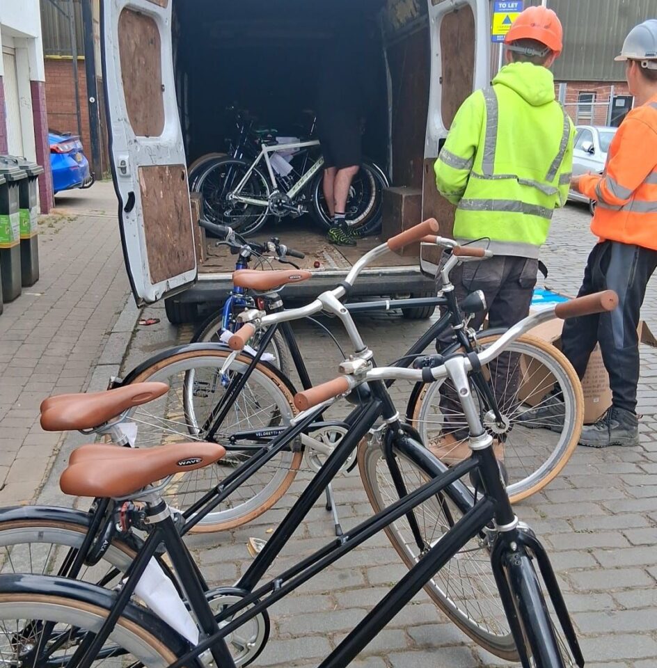 Free Bikes to support active travel and barriers to entry. Re-Cycle Hubs on Shifta, secondhand bike community.