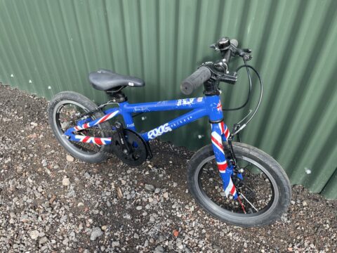 Frog 43 Kids Bike – Union Jack – Grade C for sale in Yorkshire and The Humber by Club Bikes on SHIFTA marketplace. Top quality second-hand bikes online.