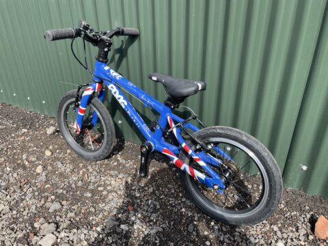 Frog 43 Kids Bike – Union Jack – Grade C for sale in Yorkshire and The Humber by Club Bikes on SHIFTA marketplace. Top quality second-hand bikes online.