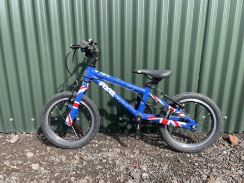 Frog 43 Kids Bike – Union Jack – Grade C for sale in Yorkshire and The Humber by Club Bikes on SHIFTA marketplace. Top quality second-hand bikes online.