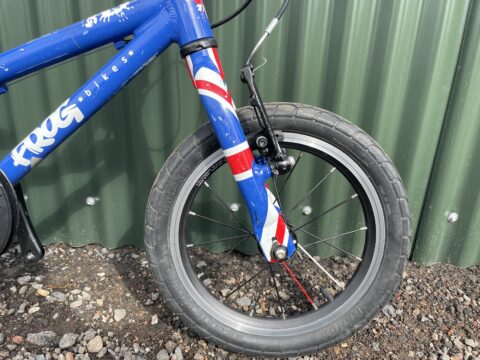 Frog 43 Kids Bike – Union Jack – Grade C for sale in Yorkshire and The Humber by Club Bikes on SHIFTA marketplace. Top quality second-hand bikes online.