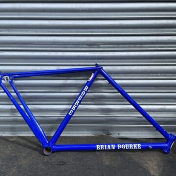 Brian Rourke Handbuilt Steel Road Frame – 48cm – Vintage British Custom