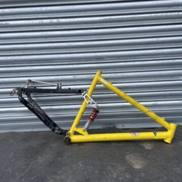 Raleigh M-Trax Full Suspension MTB Frame 19" – Aluminium 26” Retro