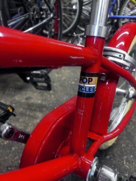 Bobbin moon bug kids bike 16” wheels amazing condition hardly used from new red for sale in Biggin hill by Pop In cycles on SHIFTA marketplace. Top quality second-hand bikes online.