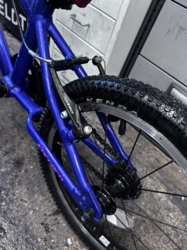 Cosmos carrera 16” wheels bike purple aluminium frame single speed kids serviced new brake cables & chain for sale in Biggin hill by Pop In cycles on SHIFTA marketplace. Top quality second-hand bikes online.