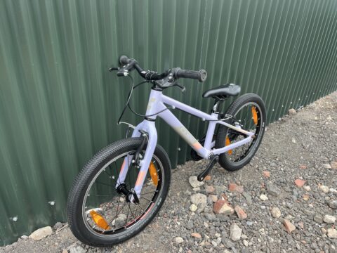 Cube Cubie SLX 18" Kids Bike – Grade B - Pearl White / Violet for sale in Yorkshire and The Humber by Club Bikes on SHIFTA marketplace. Top quality second-hand bikes online.
