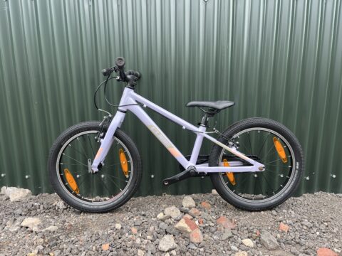 Cube Cubie SLX 18" Kids Bike – Grade B - Pearl White / Violet for sale in Yorkshire and The Humber by Club Bikes on SHIFTA marketplace. Top quality second-hand bikes online.