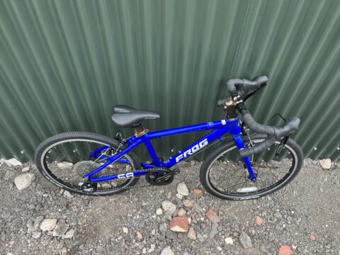 Frog 58 Kids Road Bike – Grade B - Black for sale in Yorkshire and The Humber by Club Bikes on SHIFTA marketplace. Top quality second-hand bikes online.