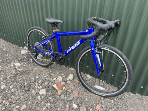 Frog 58 Kids Road Bike – Grade B - Black for sale in Yorkshire and The Humber by Club Bikes on SHIFTA marketplace. Top quality second-hand bikes online.