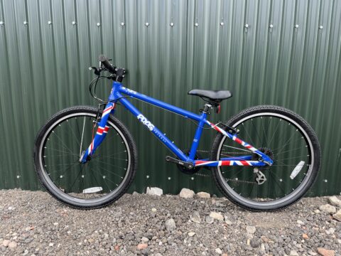 Frog 62 Kids Bike – Union Jack - Blue – Grade B for sale in Yorkshire and The Humber by Club Bikes on SHIFTA marketplace. Top quality second-hand bikes online.