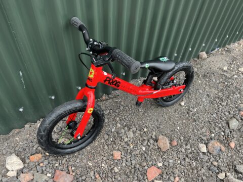 Frog Tadpole Balance Bike - Red - Grade C for sale in Yorkshire and The Humber by Club Bikes on SHIFTA marketplace. Top quality second-hand bikes online.