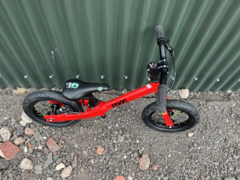 Frog Tadpole Balance Bike - Red - Grade C for sale in Yorkshire and The Humber by Club Bikes on SHIFTA marketplace. Top quality second-hand bikes online.